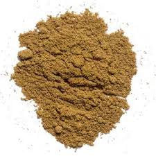 Organic Aniseed Powder, Anise seed Powder. Pimpinella anisum.