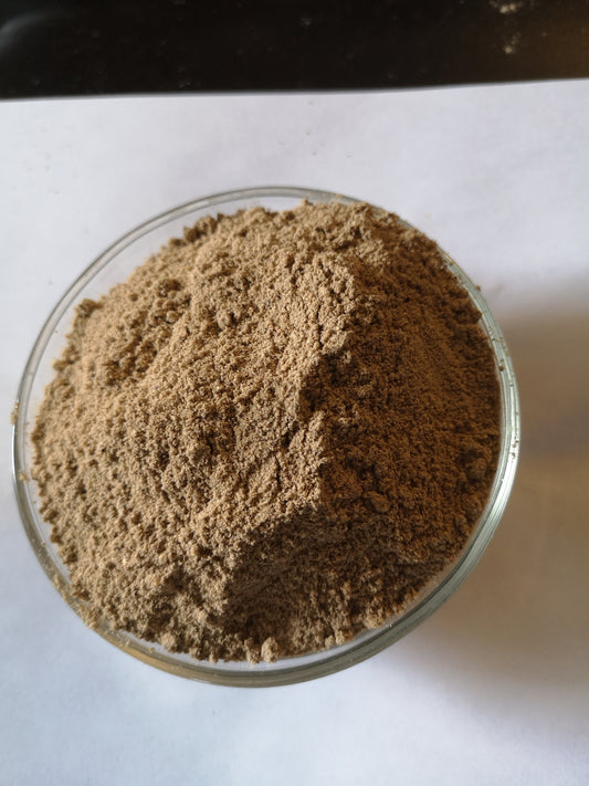 Organic Akuamma seed Powder. Abeere,(Picralima Nitida)